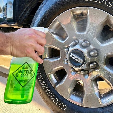 Simplify your wheel cleaning routine with Coal black witchcraft no scour cleaner